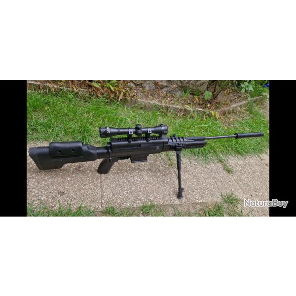 Carbine � plomb Blacks Ops avec lunette