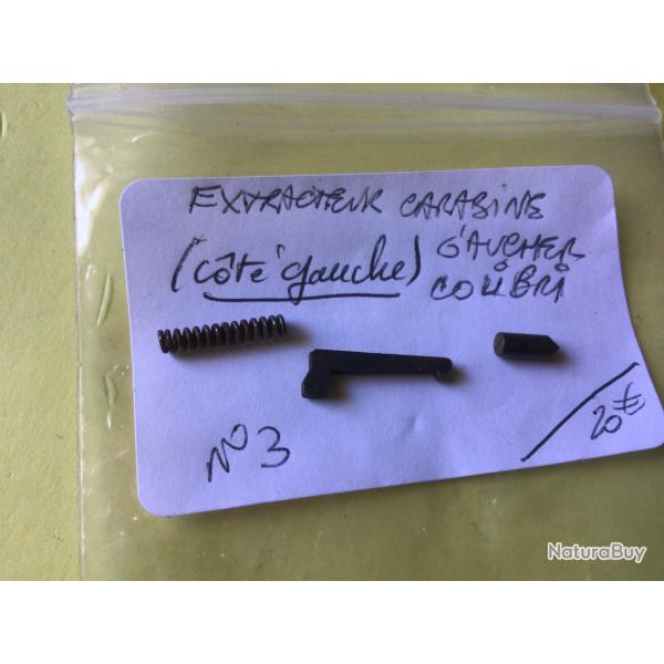 VENDU PAR LE-CUIRASSIER N�3 EXTRACTEUR +RESSORT  ( C�T� GAUCHE ) CARABINE GAUCHER COLIBRI CAL 22 LR