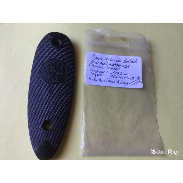 VENDU PAR LE-CUIRASSIER PLAQUE DE COUCHE POUR FUSIL WINCHESTER (ANCIENS MOD�LES )