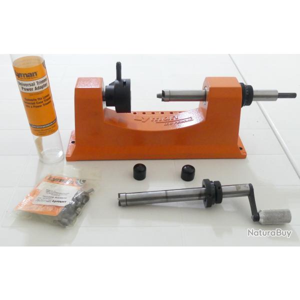 Lyman Universal� Trimmer - Raccourciceur de douilles, Main et Perceuse, Trimmer � �tuis,