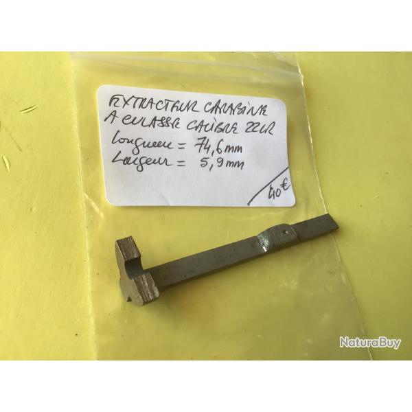VENDU PAR LE-CUIRASSIER EXTRACTEUR DE CARABINE TYPE GAUCHER A AJUSTER CALIBRE 22 LR