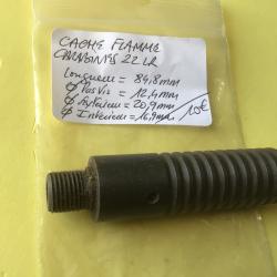 VENDU PAR LE-CUIRASSIER CACHE FLAMME POUR CARABINES 22 LR
