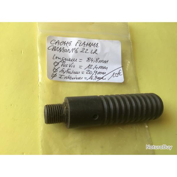 VENDU PAR LE-CUIRASSIER CACHE FLAMME POUR CARABINES 22 LR