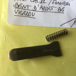VENDU PAR LE-CUIRASSIER DENT D'ARRET DE VERROU + RESSORT S/A VERNEY CARRON ARC CAL 12