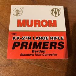 amorce berdan KV-27N dia 6.47mm marque murom
