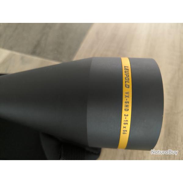Lunette LEUPOLD VX5HD CDS ZL2 3-15X56( arme non inclus)
