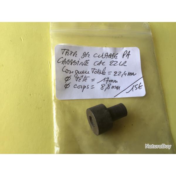 VENDU PAR LE-CUIRASSIER N�85 TETE DE CULASSE CARABINE GAUCHER 22 LR