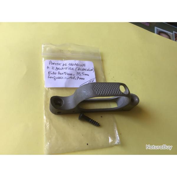 VENDU PAR LE-CUIRASSIER PONTET EN ALUMINIUM DE CARABINE  CAL 22 LR OU AUTRES