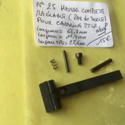 VENDU PAR LE-CUIRASSIER  N&deg;25 HAUSSE COMPL&Egrave;TE POUR CARABINES &Agrave; IDENTIFIER