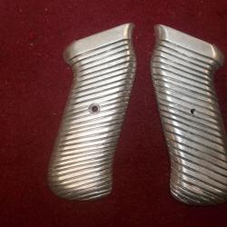 Plaquettes en Aluminium pour MP40 fabrication terrain Indochine Arm&eacute;e Fran&ccedil;aise
