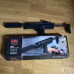 Airsoft, carabine &agrave; plomb Hk MP7