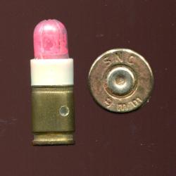 9 mm Parabellum entrainement - Balle marqueuse rose - r&eacute;armement assist&eacute;