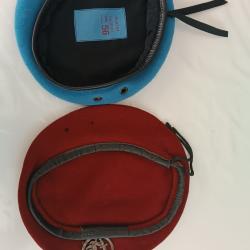 Lot de b&eacute;rets para et onu