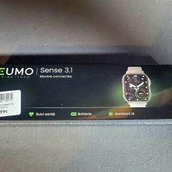 Montre connect&eacute;e Eumo Sense 3.1 NOIR neuf !! Valeur 199� !!