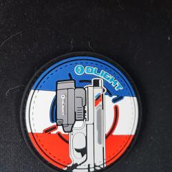 Patch olight &agrave; velcro