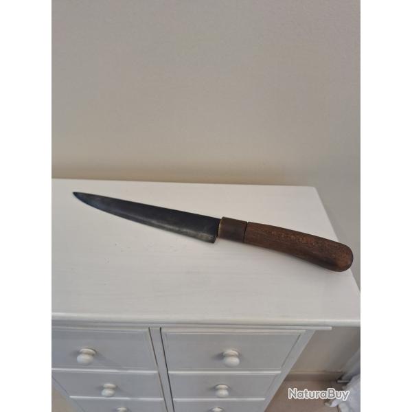 Ancienne dague de chasse P�riquiot Poitiers - Fin XIXe - Longueur 42 cm