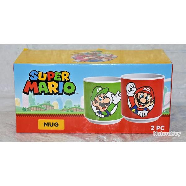 Set de 2 mugs - Super Mario - Auchan