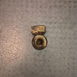Prot&egrave;ge-canon / Bouchon de bouche en laiton d'origine � Mauser 1909 Argentin (Non matricul&eacute;)