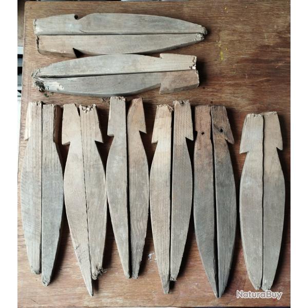 lot de sardines en bois pour tente fran�aises ww1 ww2