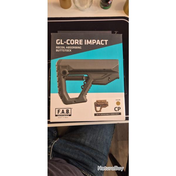 Crosse fab d�fense Gl-Core impactabsorbtion de recul appui joue reglableMilspec /  commercial