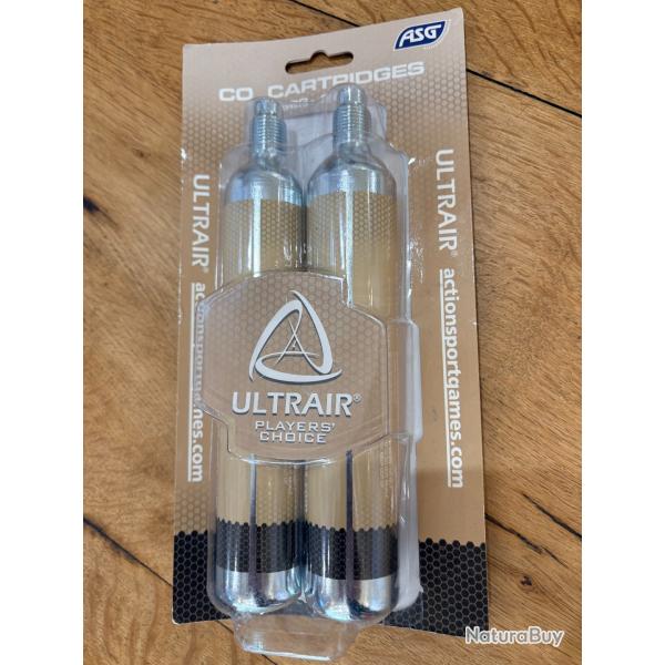 lot de 2 sparclette CO2 88 GRAMMES ASG capsule CO2