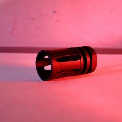 CACHE FLAMME 14MM CCW ACIER NOIR NEUF POUR HK 416 T4E CAL.43 / TM4 RIS T4E CAL.43 / AIRSOFT / ARMES