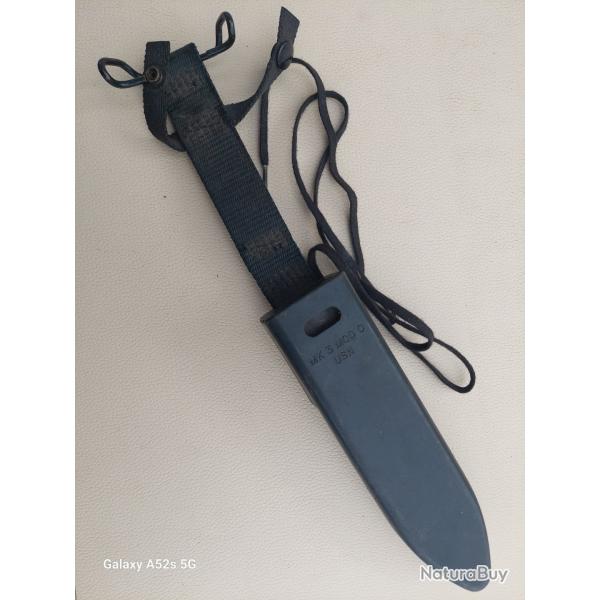 Fourreau inconnu pour baionnette ou couteau