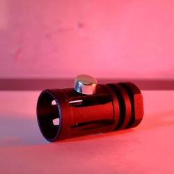 CACHE FLAMME ACIER 14MM CCW NOIR NEUF.