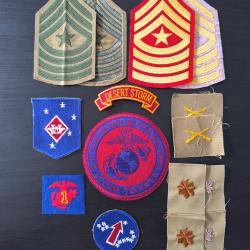 LOT &Eacute;CUSSONS USMC PACIFIC et R&Eacute;CENT
