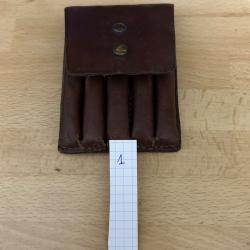 Alexandre Mareuil : &eacute;tui pour 5 cartouches ray&eacute;es - N&ordm; 1