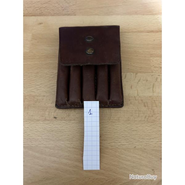 Alexandre Mareuil : �tui pour 5 cartouches ray�es - N� 1