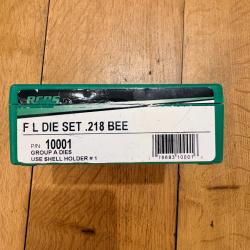 Jeu d'outil RCBS  218 BEE REF 10001 2 OUTILS