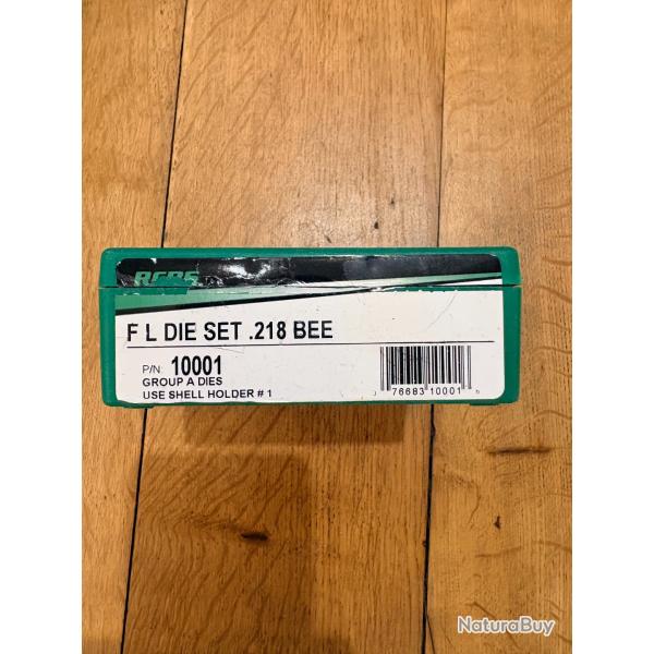 Jeu d'outil RCBS  218 BEE REF 10001 2 OUTILS