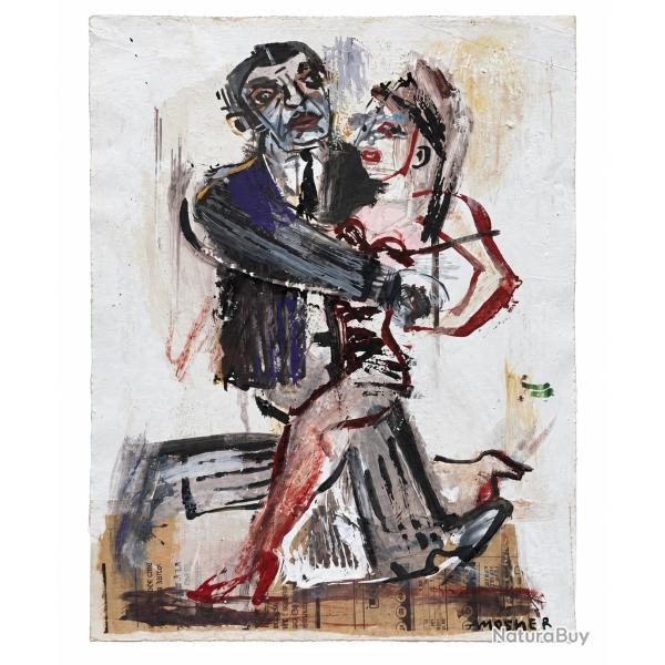 Ricardo Mosner  dessin couple de danseurs