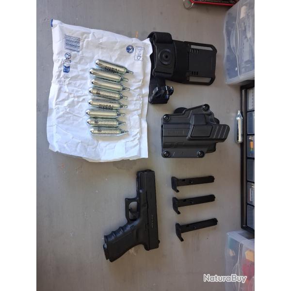 Pack Glock 19 gen 4 airsoft