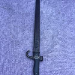 Ancienne ba&iuml;onnette fran&ccedil;aise Berthier ww1