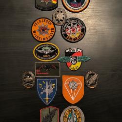 LOT &Eacute;CUSSONS POLICE MILITAIRE,COMMANDO et EUROCORPS