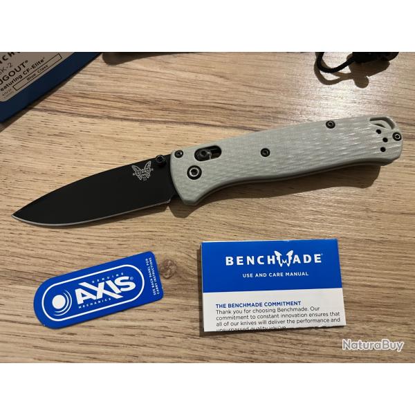 V�ritable Benchmade Bugout 535 manche G10 - Rare