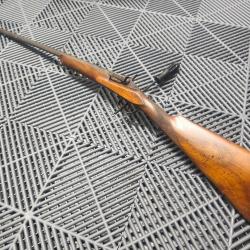 Carabine de jardin type Warnant - 9mm Flobert - Li&egrave;ge (Fin XIXe) - Pour restauration ou pi&egrave;ces