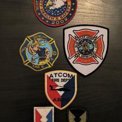 LOT &Eacute;CUSSONS POMPIERS USA