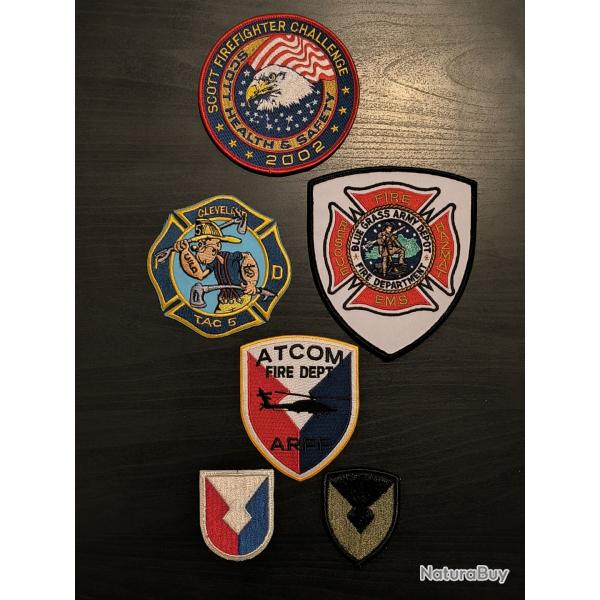 LOT �CUSSONS POMPIERS USA