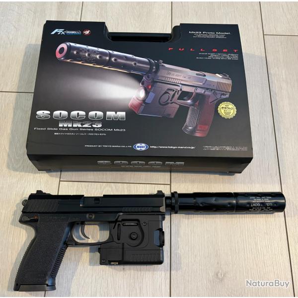 R�plique MK23 Tokyo Marui NBB - Full Upgrade OPS-Store + 3 Chargeurs