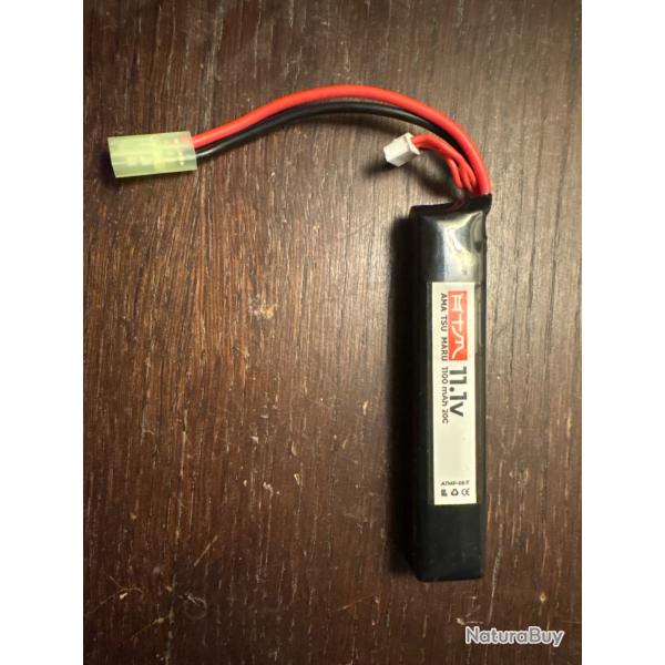 Batterie LIPO 11,1v 1100mAh 20C ATM
