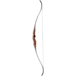 Arc traditionnel recurve monobloc Bucktrail Nyala 60 pouces LH 30 lbs