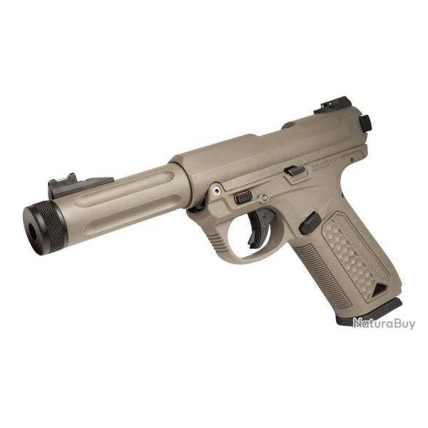Pistolet airsoft GBB Action Army AAP-01 Assassin semi et full auto 0,95 J Tan/Beige