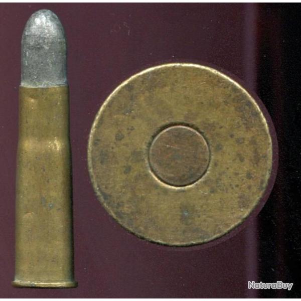 .43 Remington Egyptien originale Guerre 1870-71 - �tui laiton - balle plomb - PRIX PORT COMPRIS