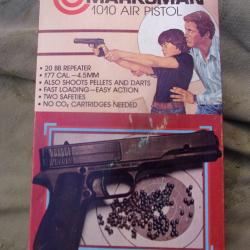 pistolet &agrave; air Marksman 4,5 mm