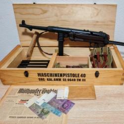 Coffret en bois MP40 aeg  airsoft