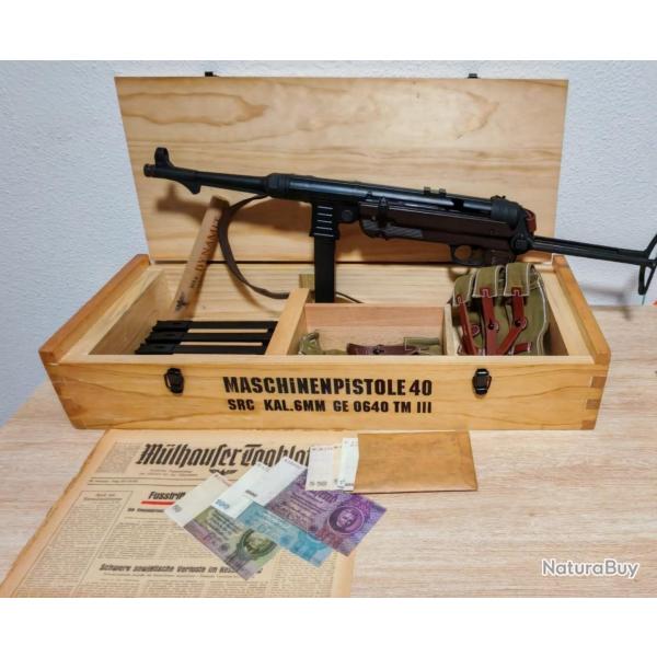 Coffret en bois MP40 aeg  airsoft