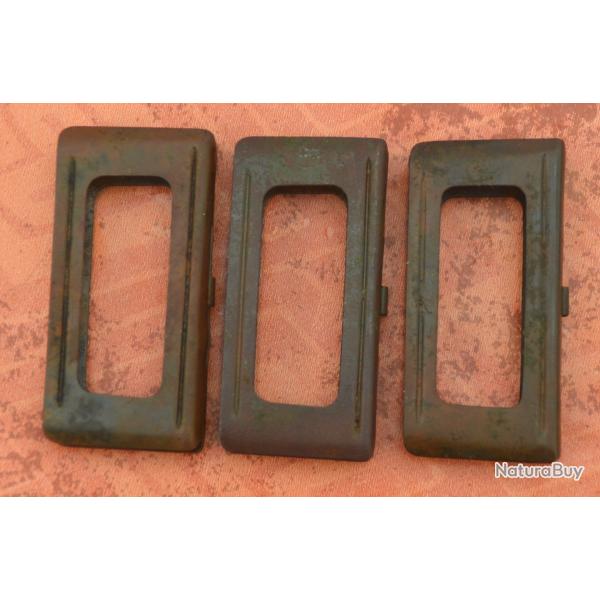 lames r�glementaires italien 6 coups pour carabines Carcano en cal 6,5 - WW1 lot 20